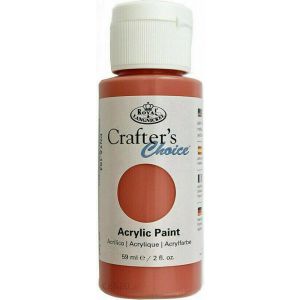 Farba akrylowa R&L Crafter's Choice 59ml, Pomarańczowa/English Rose